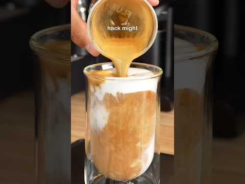 Iced latte hack