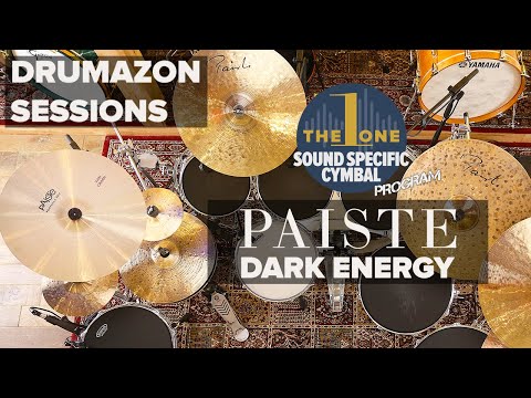 Paiste Dark Energy Sound Specific Cymbal Demonstration, Pack 6 Serial Numbers 0041 to 0048