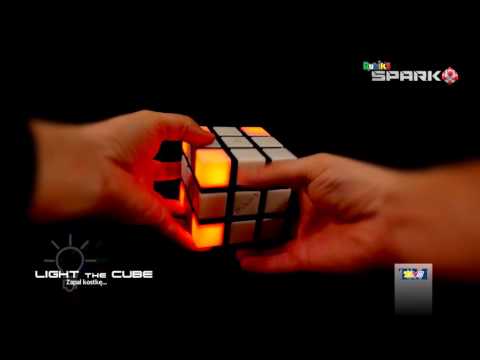 Kostka RUBIKA LED Rubik's Spark, zasady gry, instrukcja, Z REKLAMY TV TM Toys