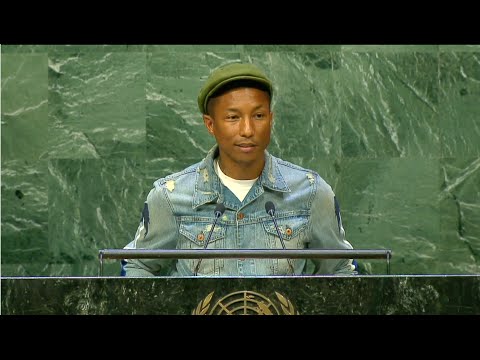 Pharrell Williams - International Day of Happiness