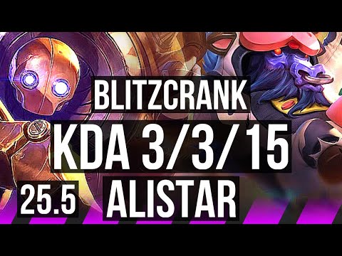 BLITZCRANK & Varus vs ALISTAR & Miss Fortune (SUP) | 3/3/15 | KR Master | 25.5