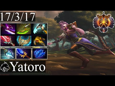 TSpirit.Yatoro雨 - Templar Assassin | Carry Gameplay Dota 2 Patch 7.32d