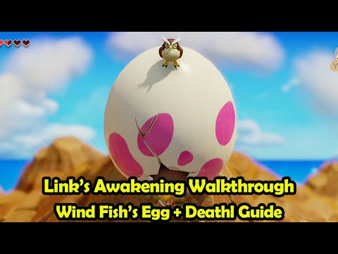 Wind Fish's Egg - FINAL DUNGEON Walkthrough - The Legend of Zelda Link's Awakening (Switch)