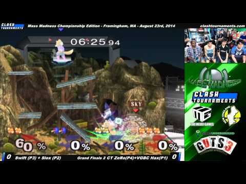 MMCE - CT ZeRo + VGBC Hax vs Swift + Slox - Grand Finals - SSBM