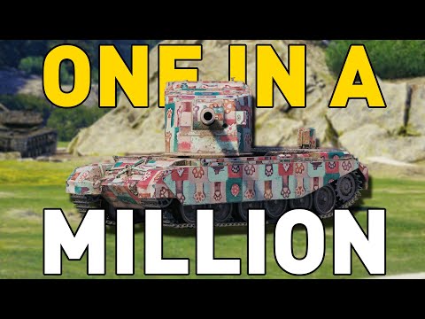 1 in a MILLION game of World of Tanks!