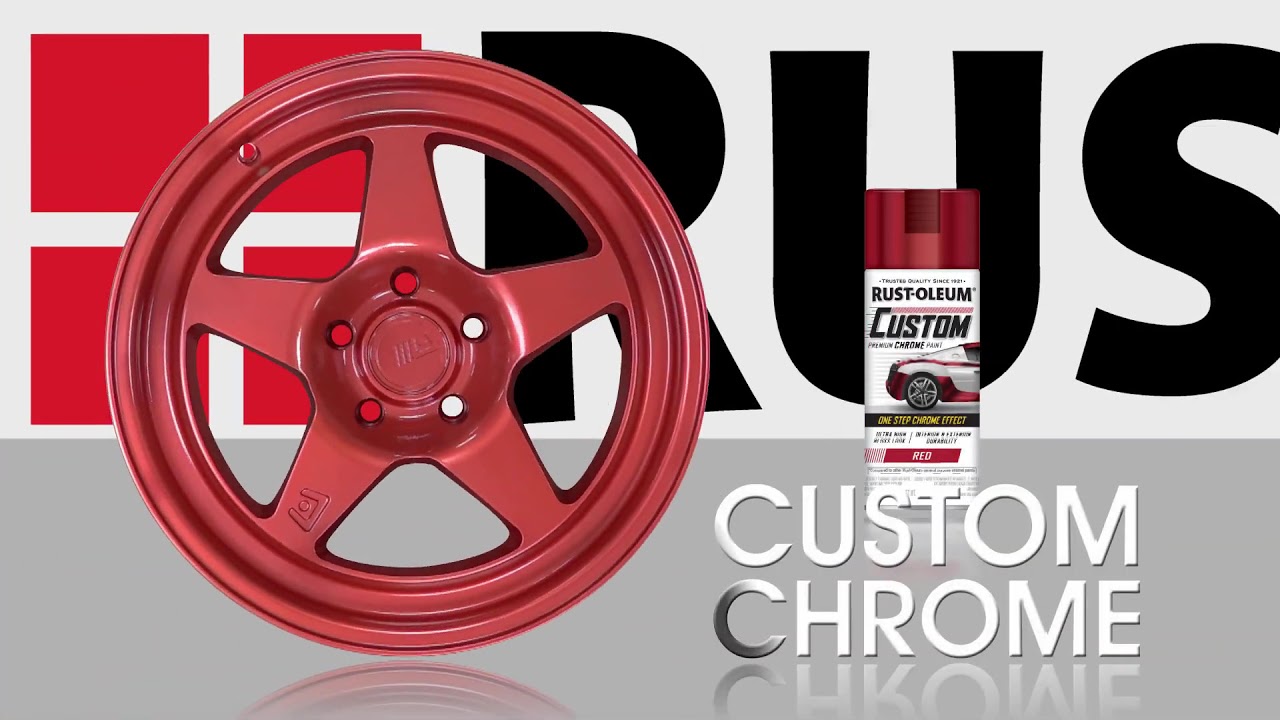 Thumbnail for Update Rims With Custom Chrome Spray Paint
