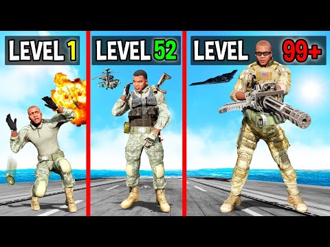 GTA 5 ARMY - LEVEL 1 to 99