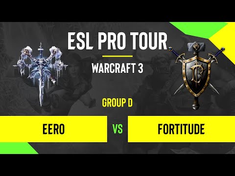 WC3 - eer0 vs. Fortitude - DreamHack Warcraft 3 Open: Fall 2020 - Group D - ASIA