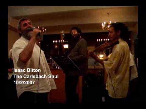 Isaac Bitton at the Carlebach Shul 2007
