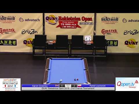 Aaron Downey vs Rafał Łozowicki - QUAY Rokietnica Open 2019 - 2nd Chance Tournament