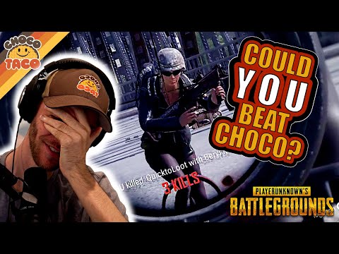 Could You Beat chocoTaco at His Worst? ft. Boom - PUBG Duos Gameplay