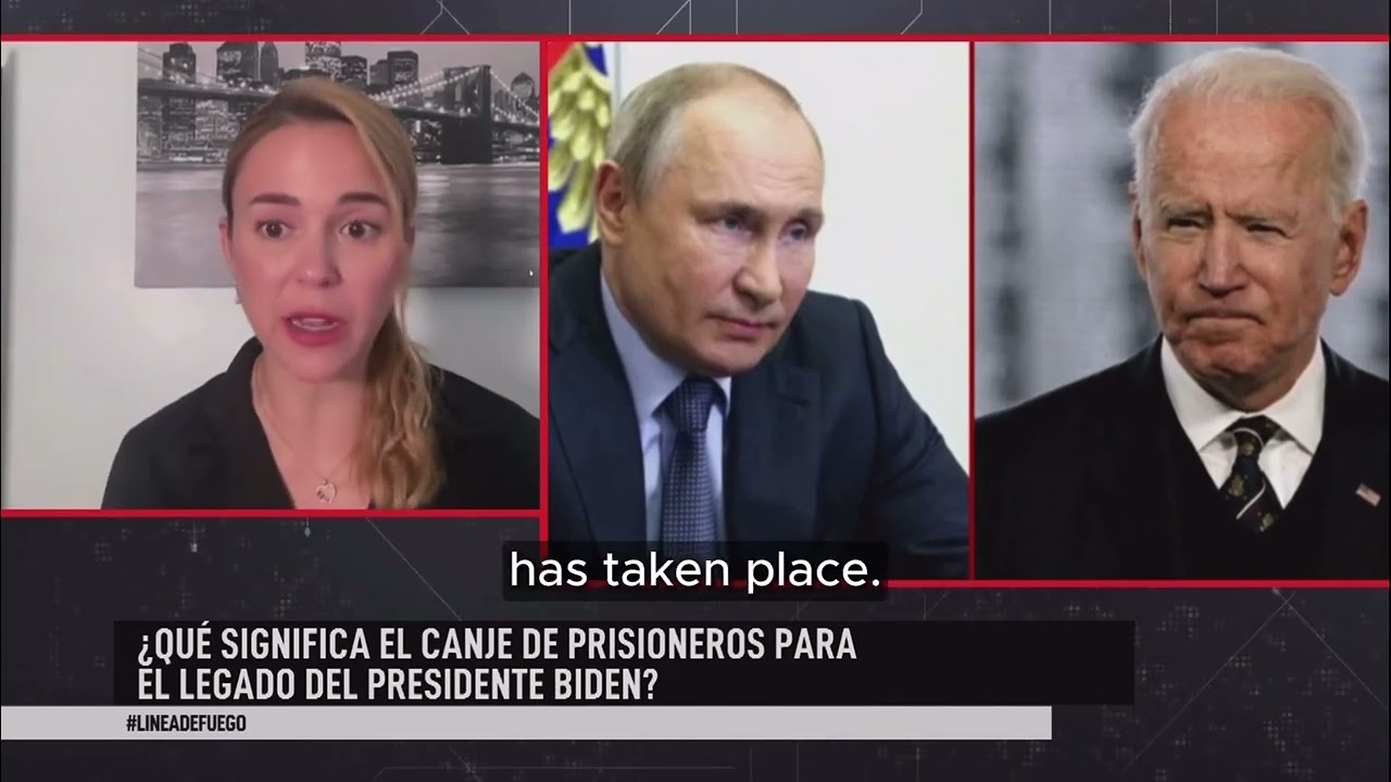 Biden intercambia presos peligrosos con Putin