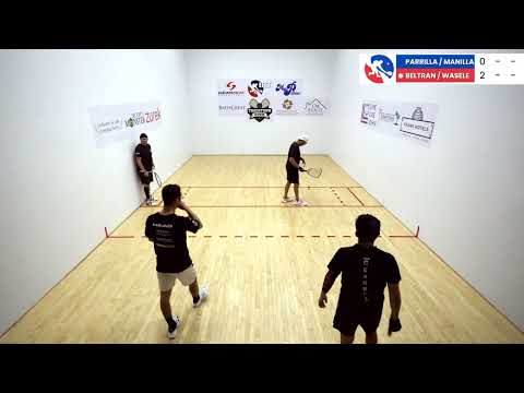 PARRILLA/MANILLA VS. BELTRAN/WASELENCHUK | DOUBLES QUARTERS | 2023 TRACKTOWN OPEN