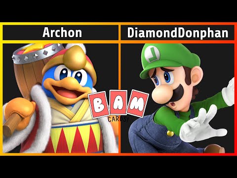 Smash @ BAM Cards 21 - Archon (King Dedede) vs. DiamondDonphan (Luigi) - SSBU Tournament