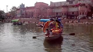 Boat Ride at Ramghat Mandakini River #chitrakoot  Madhya Pradesh India Yr 2013 #askdushyant