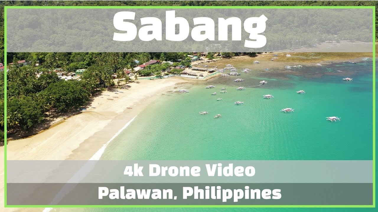 Behold the scenic panorama of Sabang Beach.