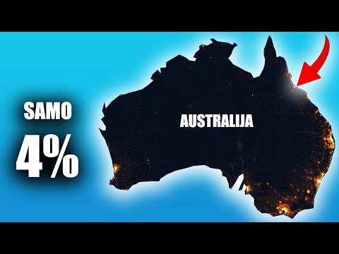 Zašto je 96% Australije prazno?
