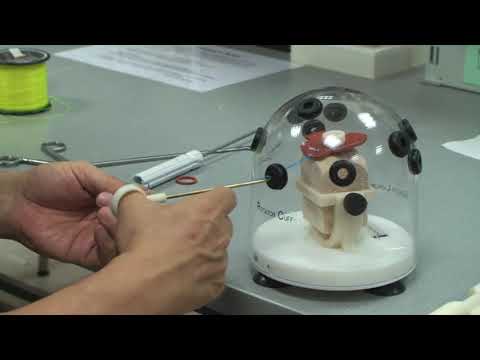 Arthroscopic Knot Tying/Тренируемся завязывать нить