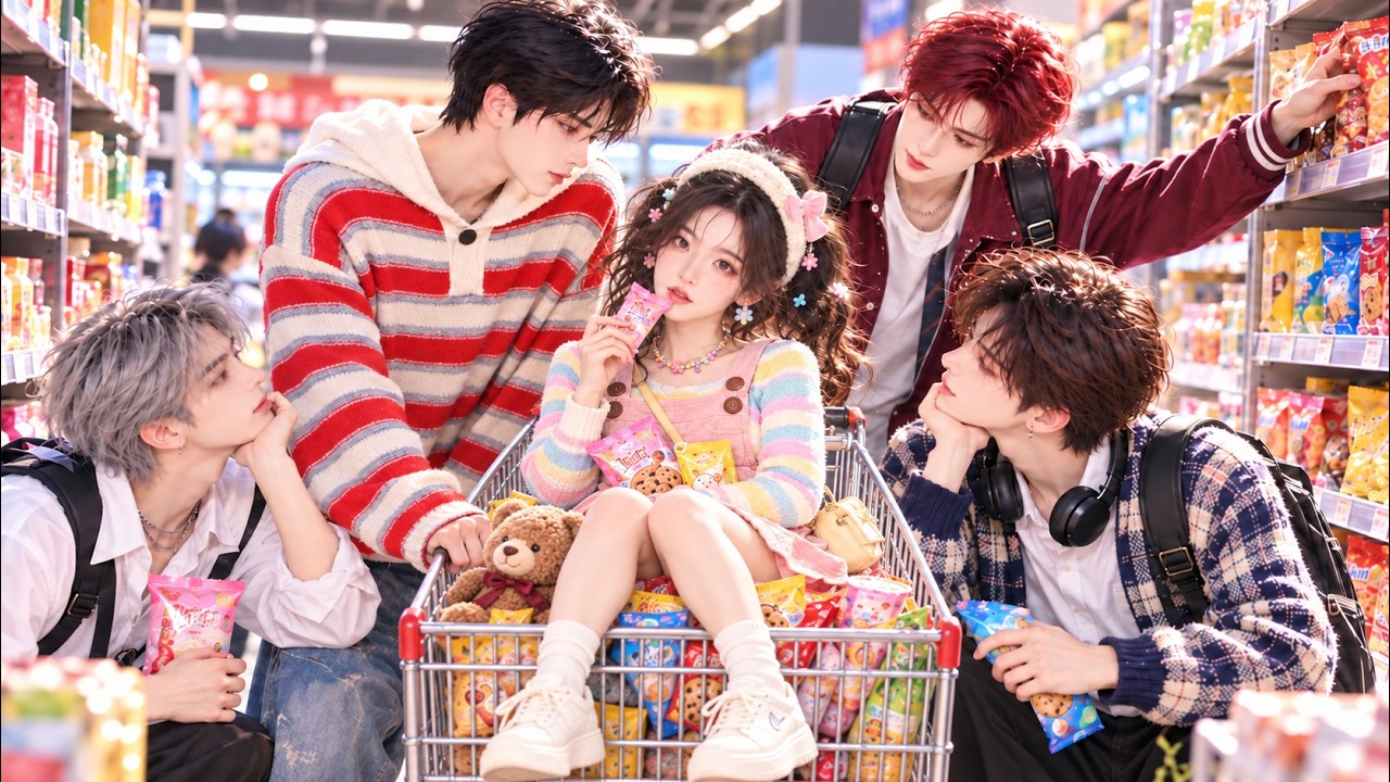 Birth Mom Kicks Her Out! Adoptive Mom Takes Her to a Rich Family, Where 4 Brothers Adore Her!