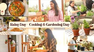 Rainy Day Cooking I Garden Decor I Plant Care I Nature walk