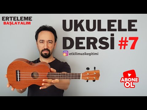 UKULELE DERSİ #7 - SÖZLERİMİ GERİ ALAMAM VE Em AKORU