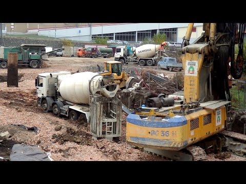 Concrete trucks, pile rigs and problems