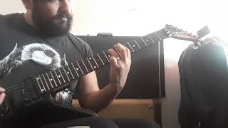 MASSACRA (Fr) "Apocalyptic Warriors" Guitar Cover