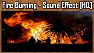 Fire Burning - Sound Effect [HQ]