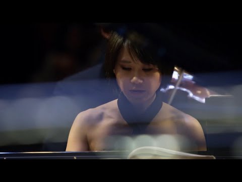 Yuja Wang: Gershwin Concerto in F & Poulenc Sonata for 4 hands III. Final with Michael Tilson Thomas