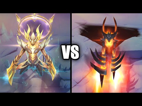 Sunken Shadows Lucian vs High Noon Lucian Skins Comparison (League of Legends)
