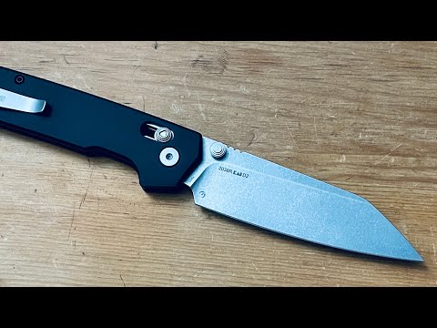 On The Cutting Edge- Kershaw Iridium reverse tanto.