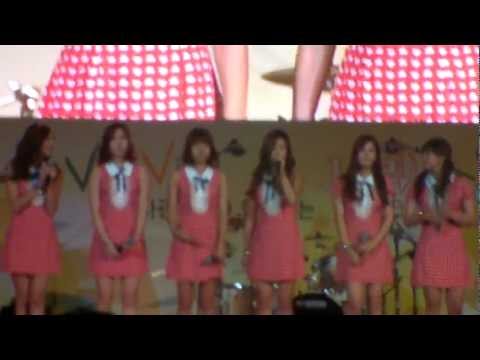2012.10.17 (수) 육군사관학교 화랑제 행사 직캠-에이핑크(Apink).MP4