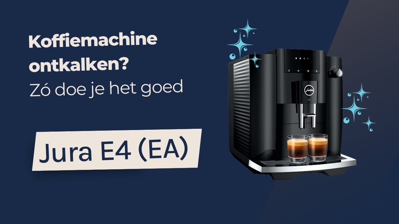 Jura E4 ontkalken stap-voor-stap | Complete handleiding (EA)