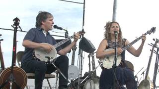 Bela Fleck and Abigail Washburn &quot;Banjo Pickin Girl&quot; 7/17/15 Grey Fox Bluegrass Festival