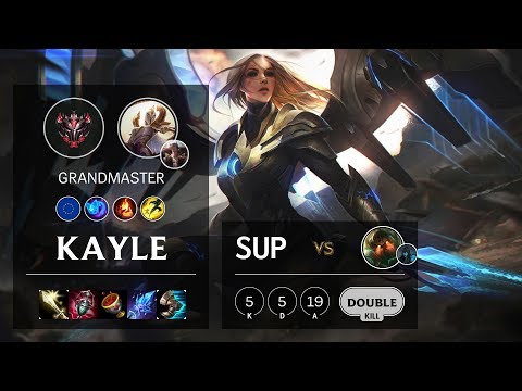 Kayle Support vs Nautilus - EUNE Grandmaster Patch 10.5
