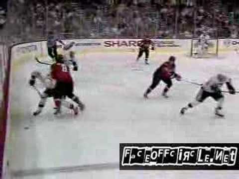 Ovechkin Plows Malkin, Semin tries to fight Letang