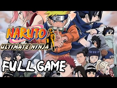 Naruto Ultimate Ninja Gameplay Walkthrough FULL GAME - No Commentary [PS2]