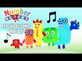 Numberblocks Intro Song by One with 1-5 Plush Toys