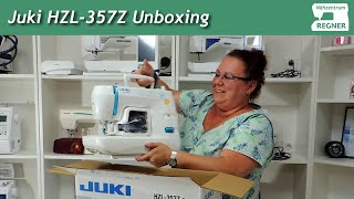 Juki HZL-357Z Unboxing / Hands-On