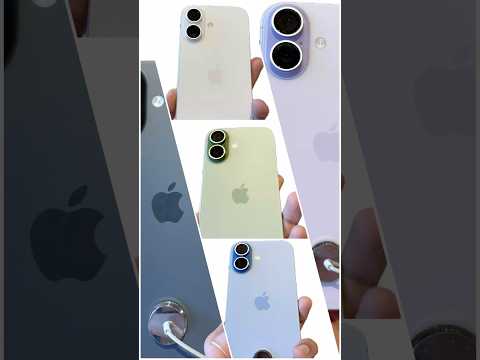 Apple iPhone 17 Series All Colors Comparison | Lavender , Sage , Mist Blue , White & Black