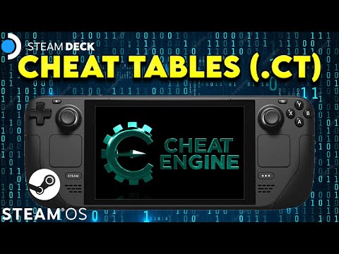 Cheat Tables (.CT) for Steam Deck SteamOS Cheat Engine Guide Setup Tutorial #steamdeck #cheatengine