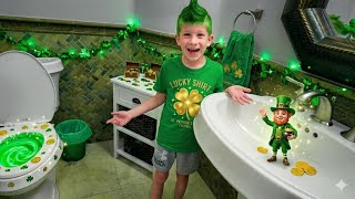 Catching a Leprechaun in Our House!!