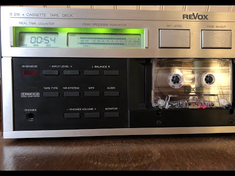 Cassettedeck: Revox B215 Mk II - Pavement: Wowee Zowee