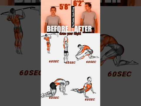 Increase Height In Fast & Easy Way !💪✅...... #height #fitness #increaseheight #heights 