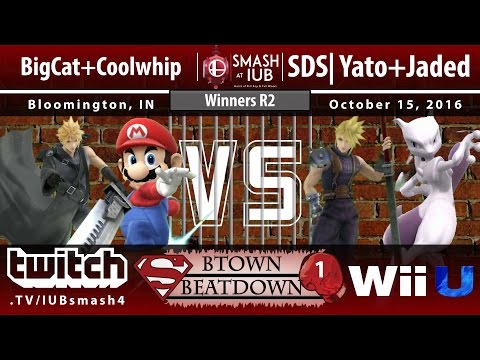 SBB1 - Sm4sh Doubles - Winners R2 - BigCat+CoolWhip vs SDS | Yato+Jaded