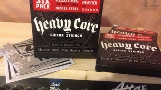 Video thumbnail for Jim Dunlop Heavy Core Strings Review by Nick Donaldson