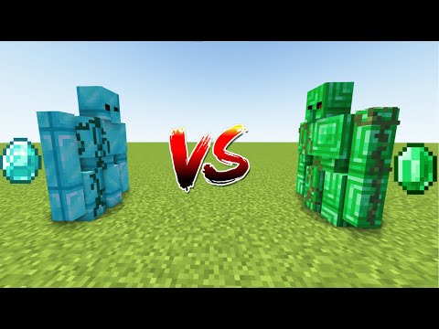 Diamond Golem VS Emerald Golem