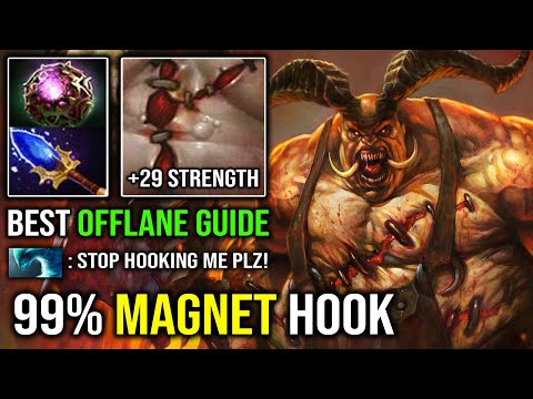 99% MAGNET HOOK GOD Pro Pudge Offlane with Aghanim Scepter + Octarine Core Dota 2