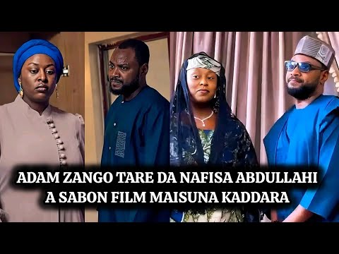 Adam A. Zango tareda Nafisa Abdullahi a Sabon film - Kaddara na Kamfanin Abnur Yabawa Mutane Mamaki 