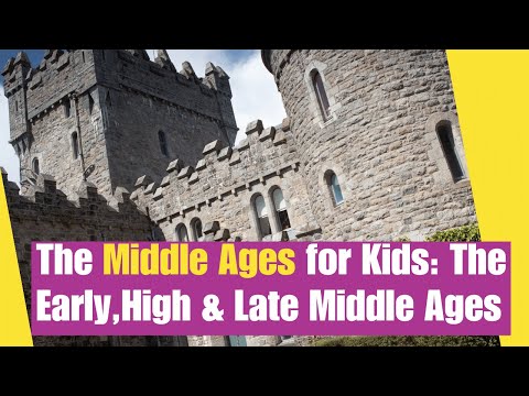 The Middle Ages for Kids:The Early, High and Late Middle Ages | Learn about important events